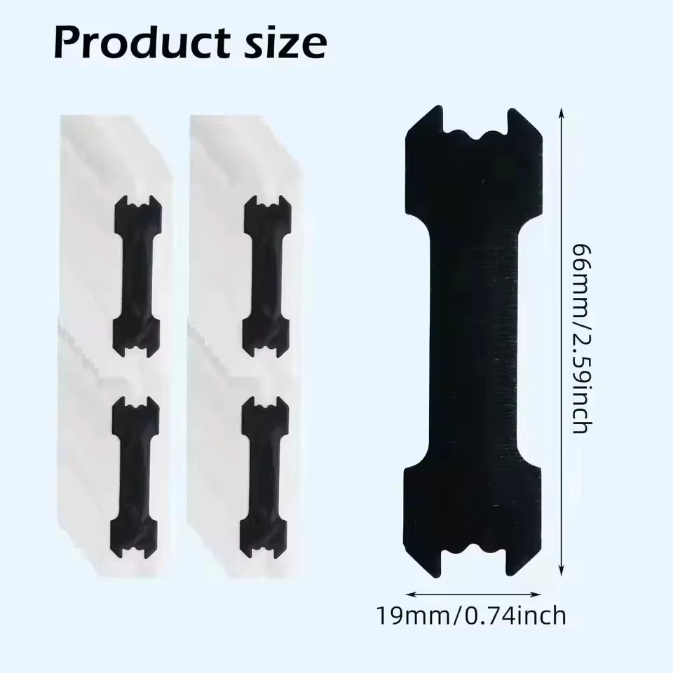 Black Sleeping Nose Strips - 30PCS